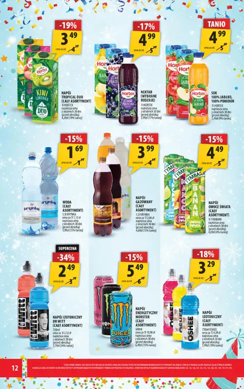 Arhelan - gazetka promocyjna Gazetka od poniedziałku 29.12 do niedzieli 11.01 - strona 12