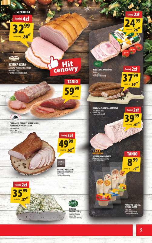 Arhelan - gazetka promocyjna Gazetka od poniedziałku 29.12 do niedzieli 11.01 - strona 5