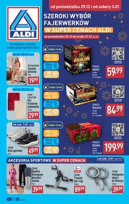 Aldi - gazetka promocyjna Aldi ma to coś! od poniedziałku 29.12 do soboty 03.01