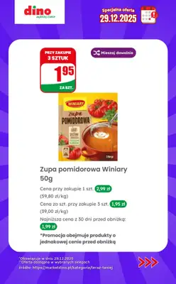 Dino - gazetka promocyjna Specjalna oferta na 29.12.2025 - promocje spoza gazetki od poniedziałku 29.12 do poniedziałku 29.12 - strona 10