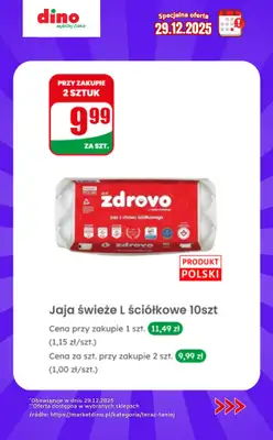 Dino - gazetka promocyjna Specjalna oferta na 29.12.2025 - promocje spoza gazetki od poniedziałku 29.12 do poniedziałku 29.12 - strona 8