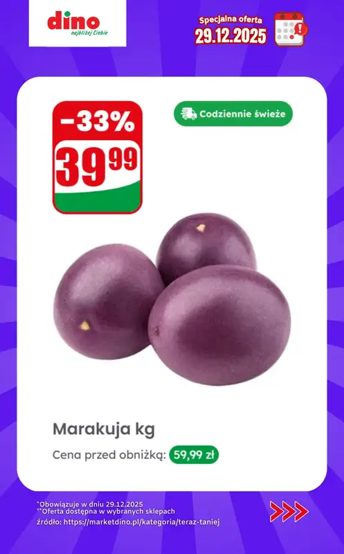 Dino - gazetka promocyjna Specjalna oferta na 29.12.2025 - promocje spoza gazetki   - strona 2