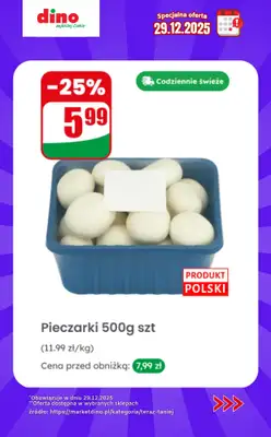 Dino - gazetka promocyjna Specjalna oferta na 29.12.2025 - promocje spoza gazetki od poniedziałku 29.12 do poniedziałku 29.12 - strona 3