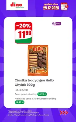 Dino - gazetka promocyjna Specjalna oferta na 29.12.2025 - promocje spoza gazetki od poniedziałku 29.12 do poniedziałku 29.12 - strona 6