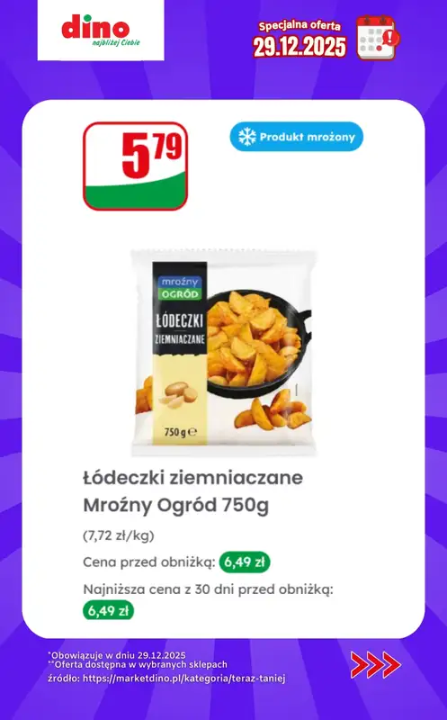 Dino - gazetka promocyjna Specjalna oferta na 29.12.2025 - promocje spoza gazetki od poniedziałku 29.12 do poniedziałku 29.12 - strona 11