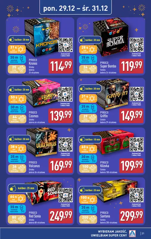 Aldi - gazetka promocyjna Pełny katalog! od poniedziałku 29.12 do soboty 03.01 - strona 21