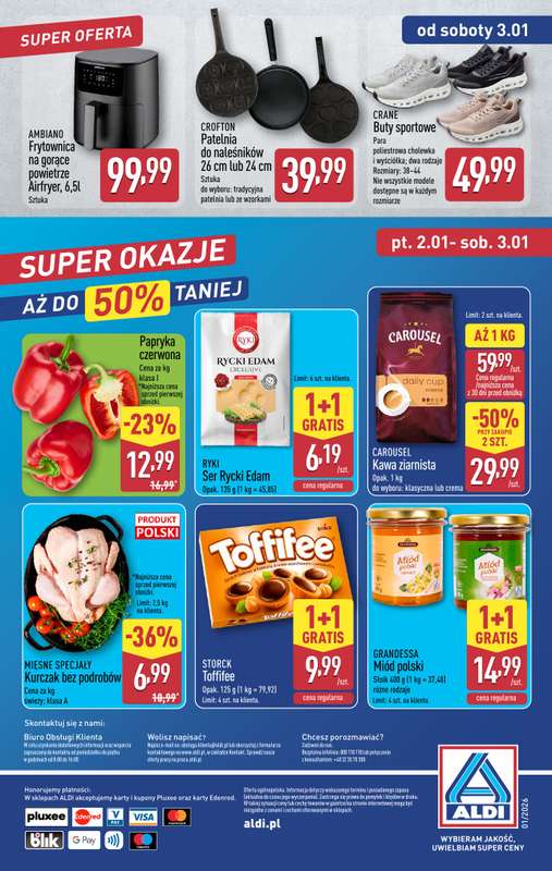 Aldi - gazetka promocyjna Pełny katalog! od poniedziałku 29.12 do soboty 03.01 - strona 32