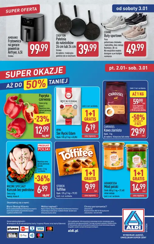 Aldi - gazetka promocyjna Pełny katalog! od poniedziałku 29.12 do soboty 03.01 - strona 32