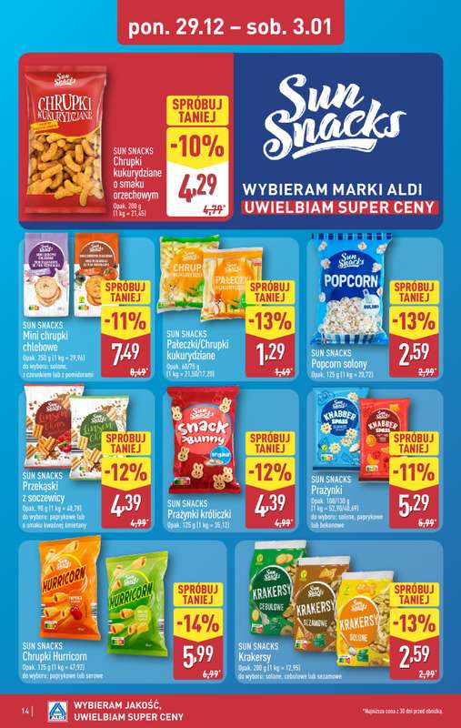 Aldi - gazetka promocyjna Pełny katalog! od poniedziałku 29.12 do soboty 03.01 - strona 14