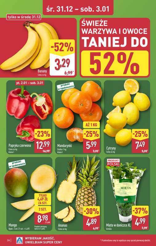 Aldi - gazetka promocyjna Pełny katalog! od poniedziałku 29.12 do soboty 03.01 - strona 24