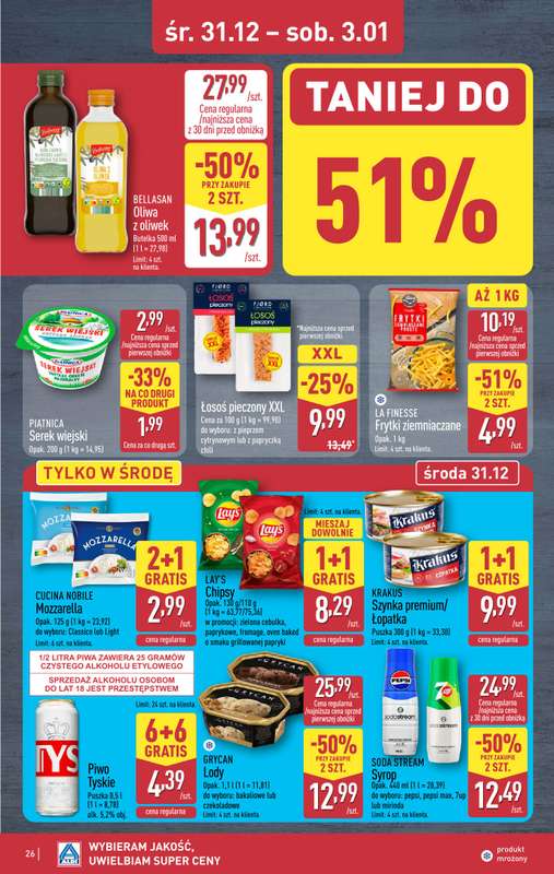 Aldi - gazetka promocyjna Pełny katalog! od poniedziałku 29.12 do soboty 03.01 - strona 26