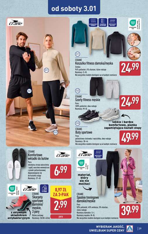 Aldi - gazetka promocyjna Pełny katalog! od poniedziałku 29.12 do soboty 03.01 - strona 29