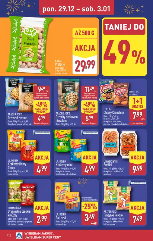 Aldi - gazetka promocyjna Pełny katalog! od poniedziałku 29.12 do soboty 03.01 - strona 12