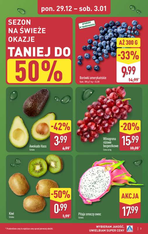 Aldi - gazetka promocyjna Pełny katalog! od poniedziałku 29.12 do soboty 03.01 - strona 3