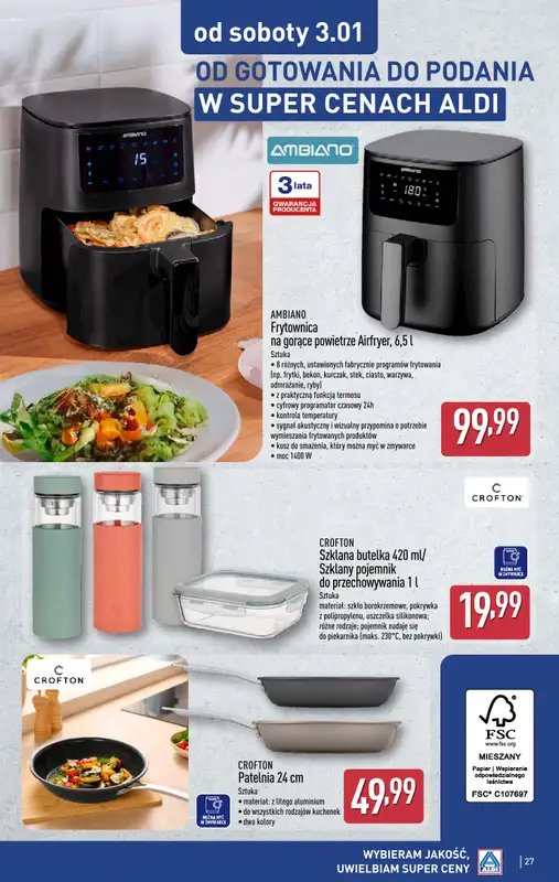 Aldi - gazetka promocyjna Pełny katalog! od poniedziałku 29.12 do soboty 03.01 - strona 27