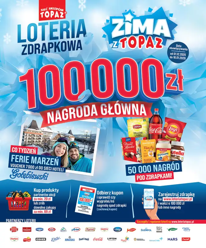 TOPAZ - gazetka promocyjna Gazetka od czwartku 08.01 do środy 14.01 - strona 2
