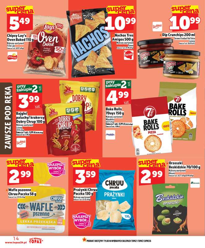 TOPAZ - gazetka promocyjna Gazetka od czwartku 08.01 do środy 14.01 - strona 14