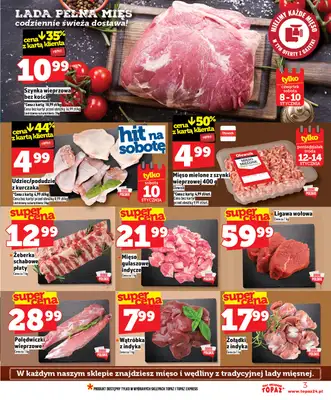 TOPAZ - gazetka promocyjna Gazetka od czwartku 08.01 do środy 14.01 - strona 3