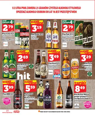 TOPAZ - gazetka promocyjna Gazetka od czwartku 08.01 do środy 14.01 - strona 20