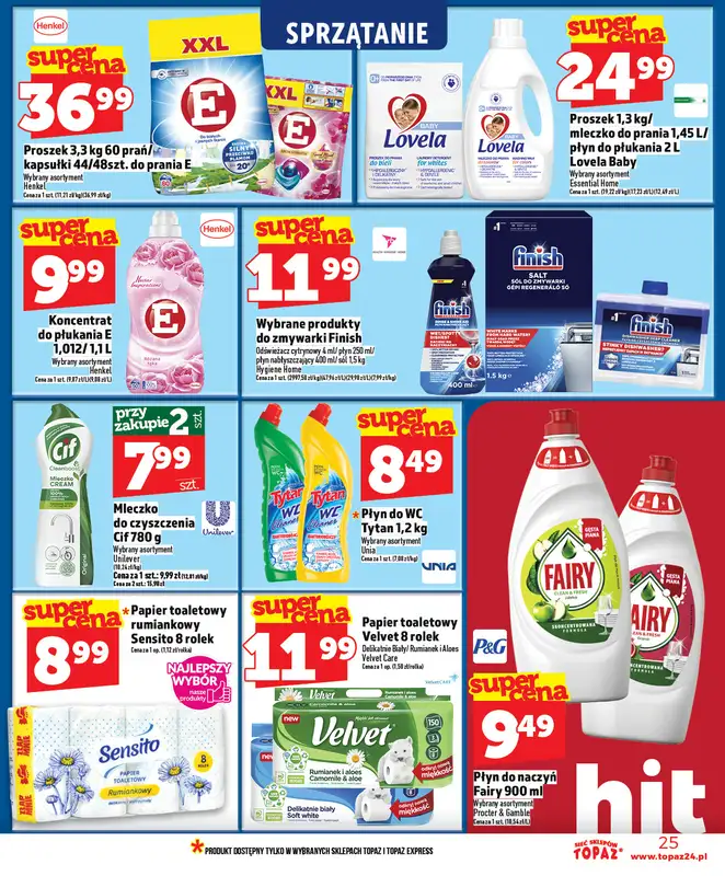 TOPAZ - gazetka promocyjna Gazetka od czwartku 08.01 do środy 14.01 - strona 25