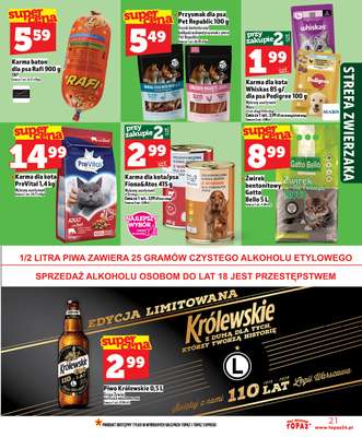 TOPAZ - gazetka promocyjna Gazetka od czwartku 08.01 do środy 14.01 - strona 21