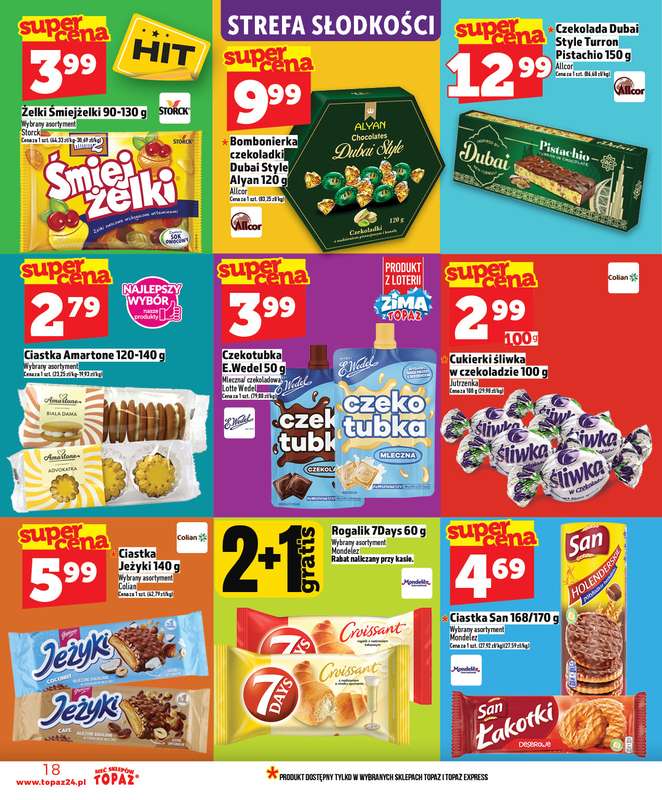 TOPAZ - gazetka promocyjna Gazetka od czwartku 08.01 do środy 14.01 - strona 18