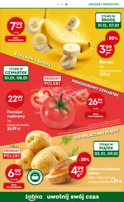 Żabka - gazetka promocyjna Gazetka Spożywcza od wtorku 30.12 do wtorku 13.01 - strona 7