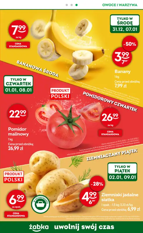 Żabka - gazetka promocyjna Gazetka Spożywcza od wtorku 30.12 do wtorku 13.01 - strona 7