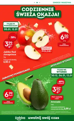 Żabka - gazetka promocyjna Gazetka Spożywcza od wtorku 30.12 do wtorku 13.01 - strona 6