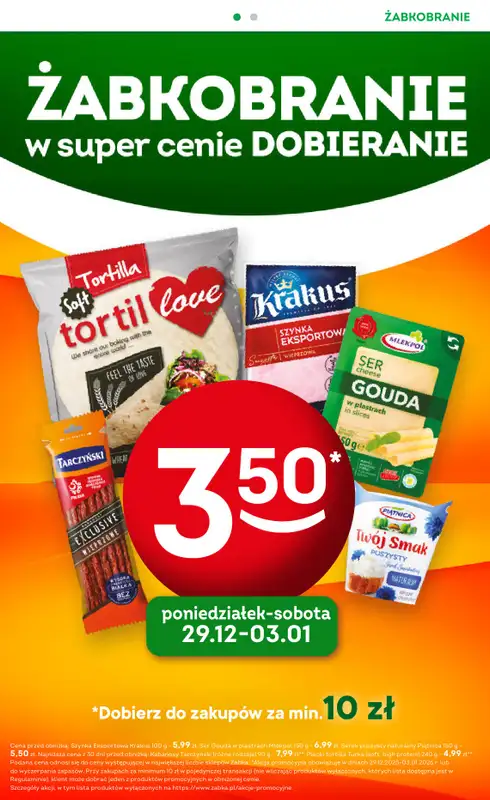 Żabka - gazetka promocyjna Gazetka Spożywcza od wtorku 30.12 do wtorku 13.01 - strona 2