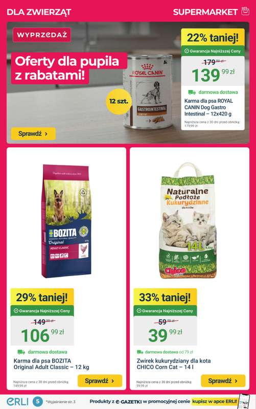 ERLI - gazetka promocyjna Upoluj HIT e-Gazetki ERLI! od poniedziałku 29.12 do niedzieli 04.01 - strona 5