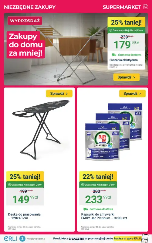 ERLI - gazetka promocyjna Upoluj HIT e-Gazetki ERLI! od poniedziałku 29.12 do niedzieli 04.01 - strona 2