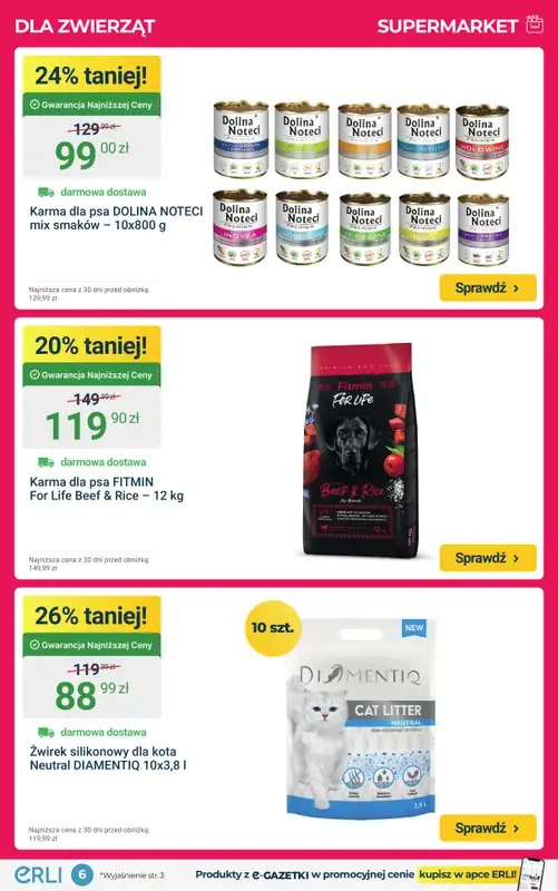 ERLI - gazetka promocyjna Upoluj HIT e-Gazetki ERLI! od poniedziałku 29.12 do niedzieli 04.01 - strona 6