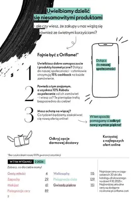 Oriflame - gazetka promocyjna Katalog 2/2026 od środy 21.01 do wtorku 10.02 - strona 2