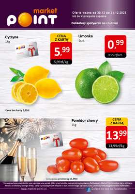 Market Point - gazetka promocyjna Promocje weekendowe od wtorku 30.12 do środy 31.12