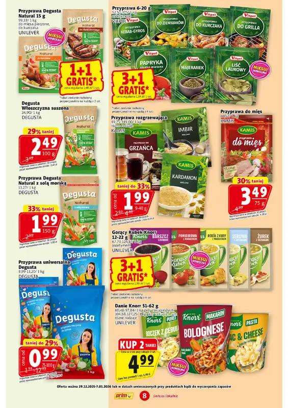 Prim Market - gazetka promocyjna Gazetka od poniedziałku 29.12 do środy 07.01 - strona 8