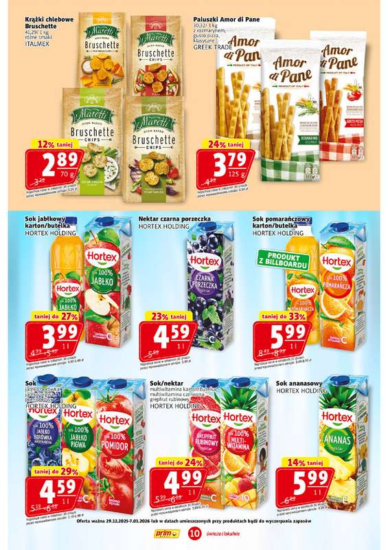 Prim Market - gazetka promocyjna Gazetka od poniedziałku 29.12 do środy 07.01 - strona 10