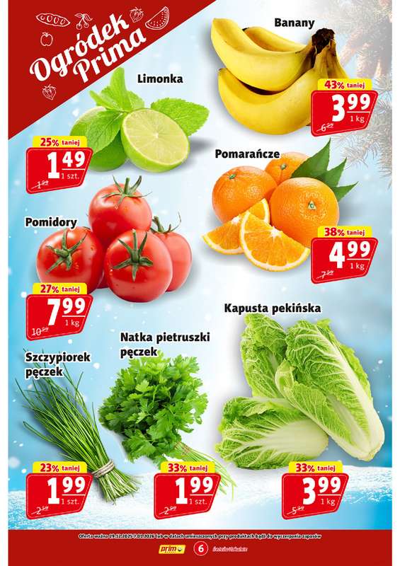 Prim Market - gazetka promocyjna Gazetka od poniedziałku 29.12 do środy 07.01 - strona 6