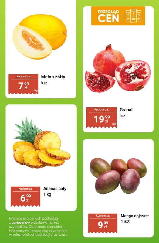 Biedronka - gazetka promocyjna Owoce i warzywa - przegląd cen od poniedziałku 29.12 do soboty 03.01 - strona 10