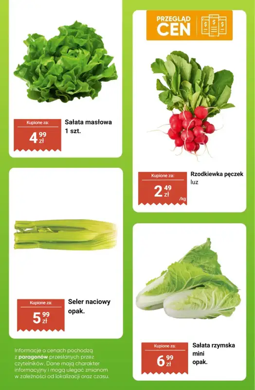 Biedronka - gazetka promocyjna Owoce i warzywa - przegląd cen   - strona 3