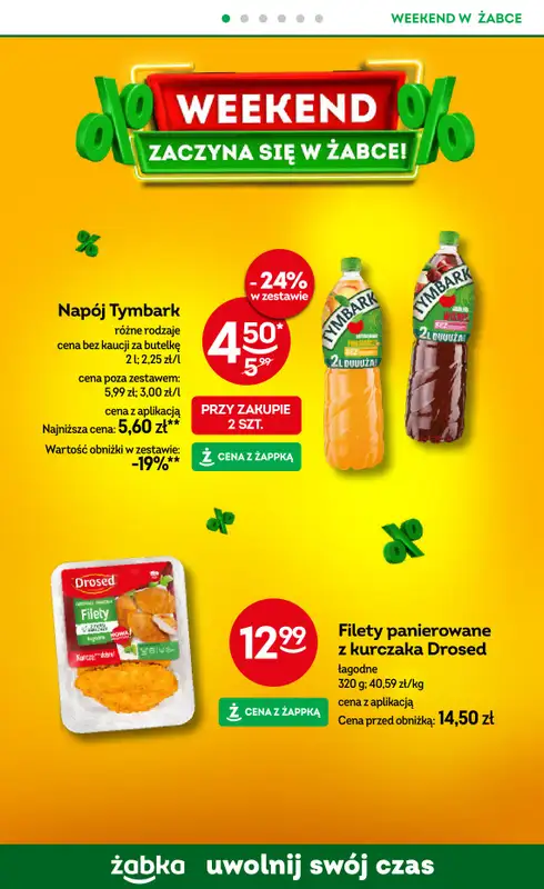 Żabka - gazetka promocyjna Gazetka weekendowa od piątku 02.01 do niedzieli 04.01 - strona 2