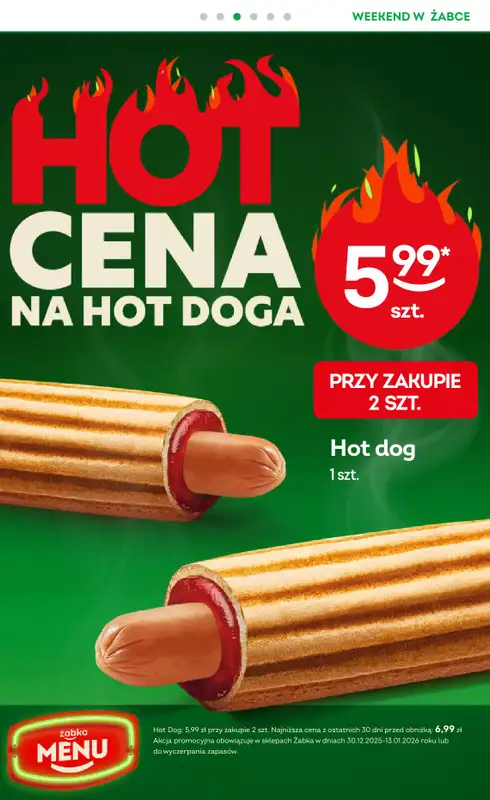 Żabka - gazetka promocyjna Gazetka weekendowa od piątku 02.01 do niedzieli 04.01 - strona 4