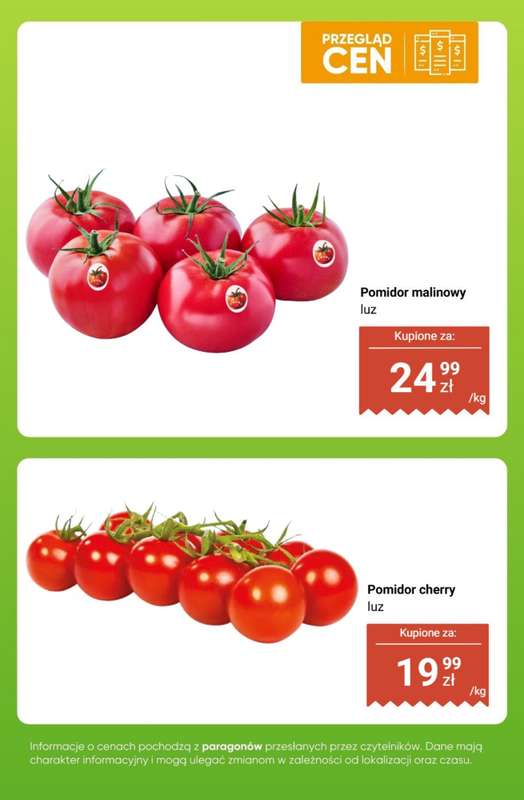 Dino - gazetka promocyjna Owoce i warzywa - przegląd cen od poniedziałku 29.12 do soboty 03.01 - strona 9