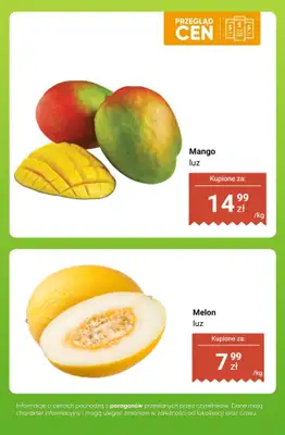 Dino - gazetka promocyjna Owoce i warzywa - przegląd cen od poniedziałku 29.12 do soboty 03.01 - strona 5