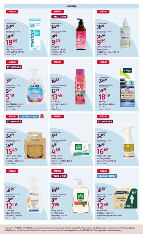 Rossmann - gazetka promocyjna Gazetka od środy 31.12 do środy 07.01 - strona 12