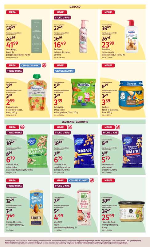 Rossmann - gazetka promocyjna Gazetka od środy 31.12 do środy 07.01 - strona 14