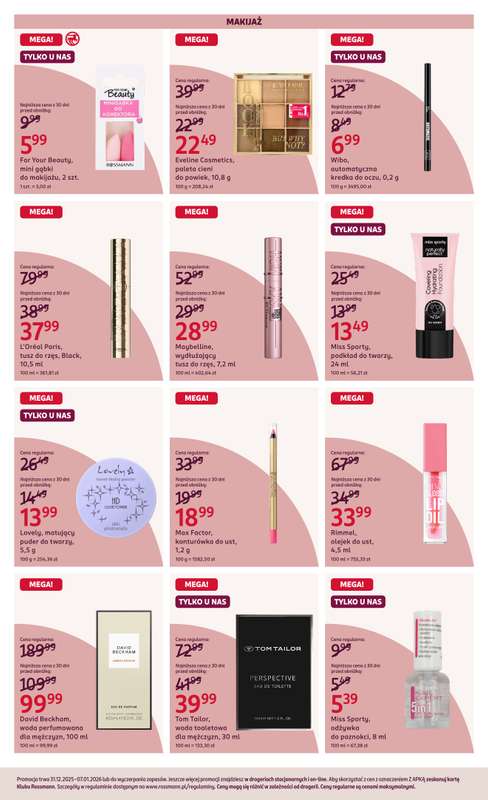 Rossmann - gazetka promocyjna Gazetka od środy 31.12 do środy 07.01 - strona 5