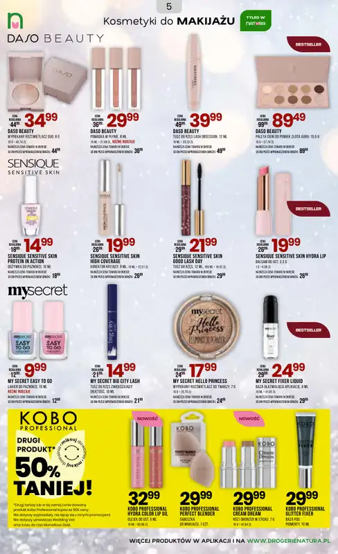 Drogerie Natura - gazetka promocyjna Gazetka od poniedziałku 29.12 do poniedziałku 19.01 - strona 5