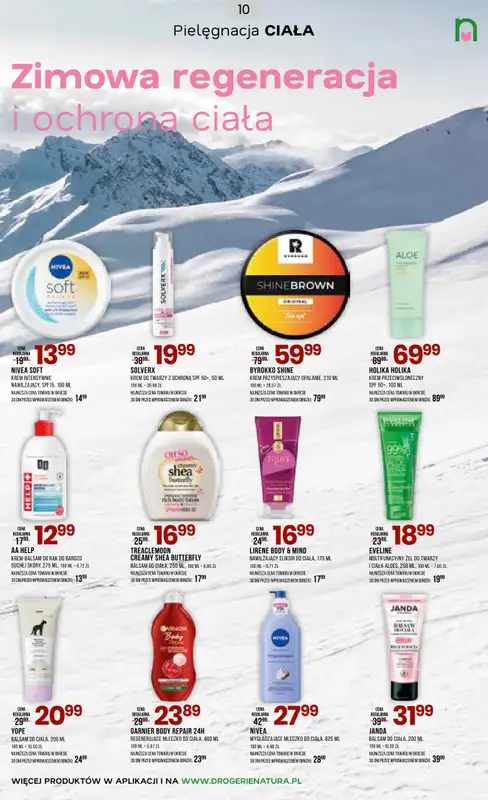 Drogerie Natura - gazetka promocyjna Gazetka od poniedziałku 29.12 do poniedziałku 19.01 - strona 10