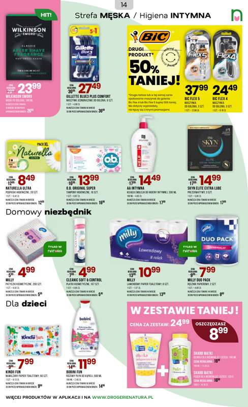 Drogerie Natura - gazetka promocyjna Gazetka od poniedziałku 29.12 do poniedziałku 19.01 - strona 14
